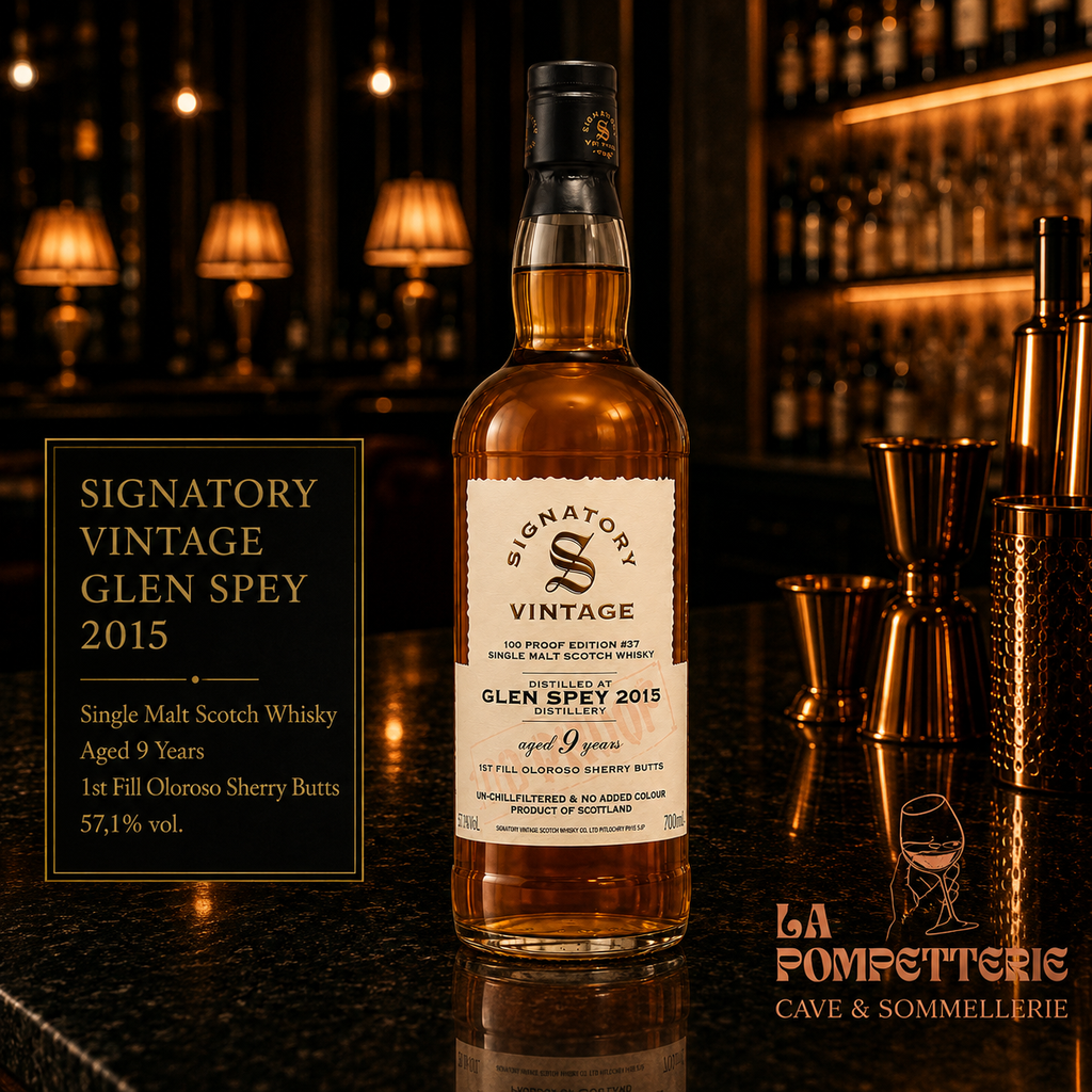 Whisky "Glen Spey 2015 1st Fill Sherry Butt" Signatory