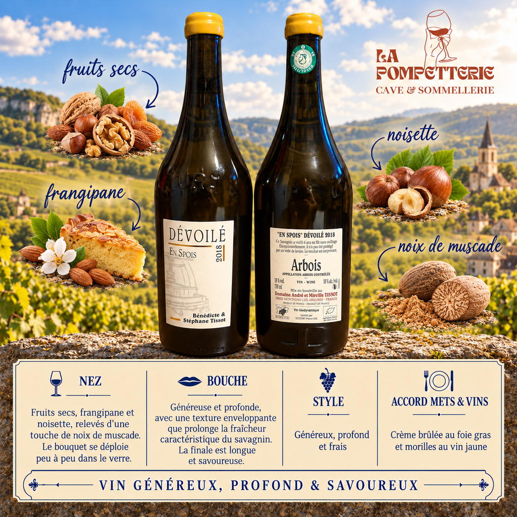 Arbois "Savagnin Dévoilé, en Spois" Domaine Tissot 2018
