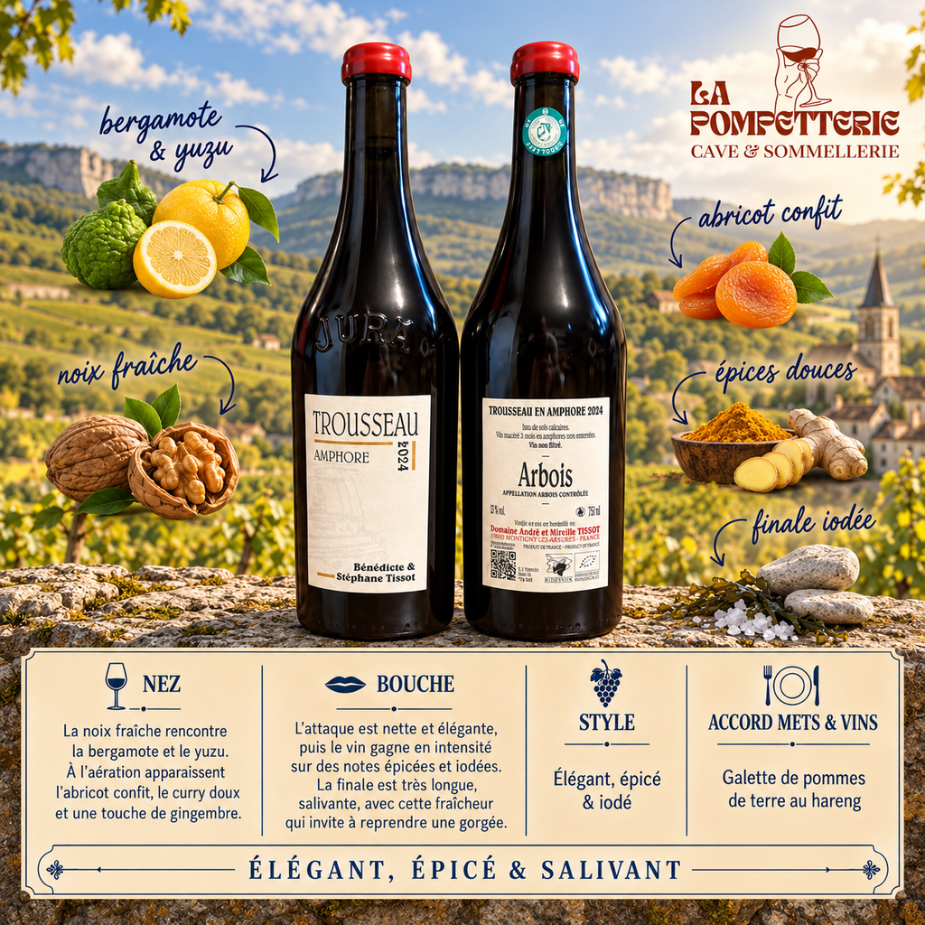 Arbois "Trousseau en Amphore" Domaine Tissot 2024