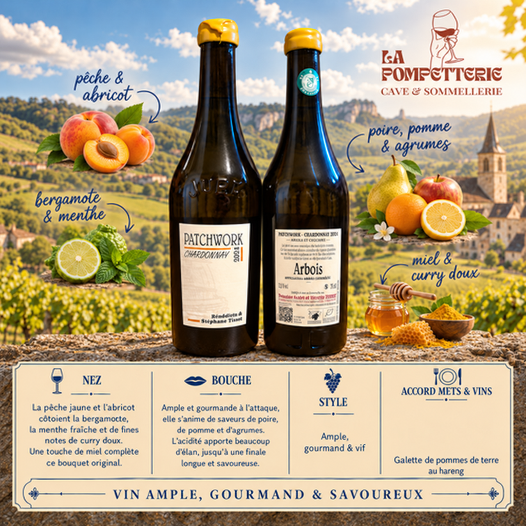 Arbois "Chardonnay Patchwork" Domaine Tissot 2024