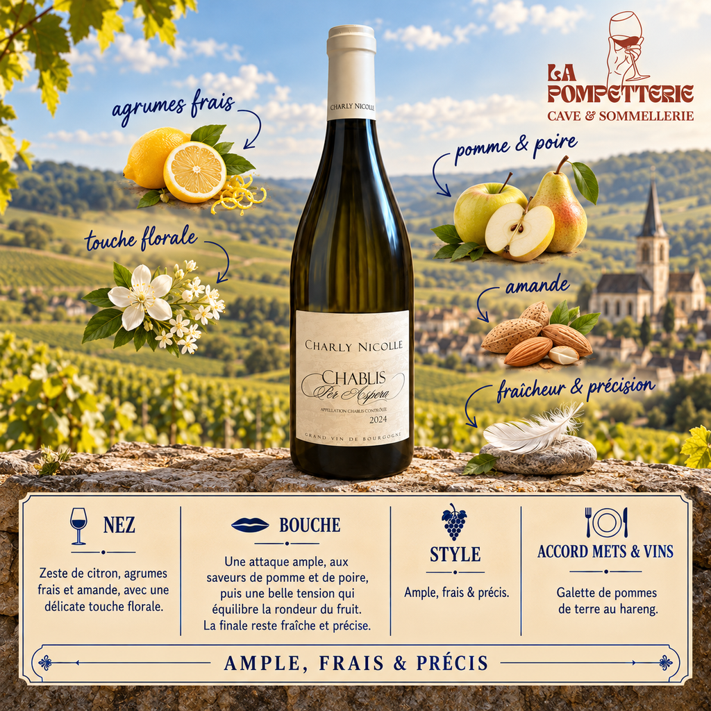 Chablis "Per Aspera" Domaine Charly Nicolle 2024
