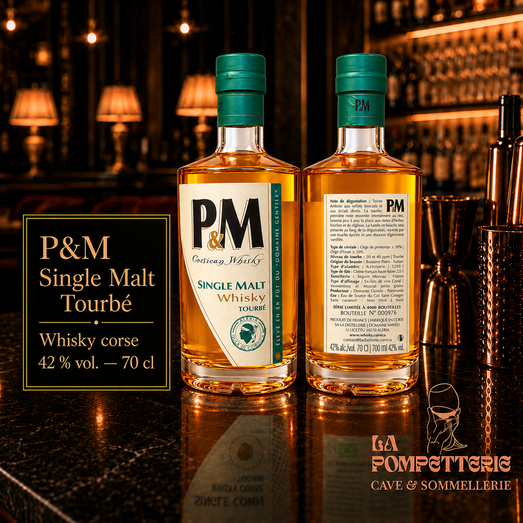 Whisky "Single Malt Tourbé" P&M
