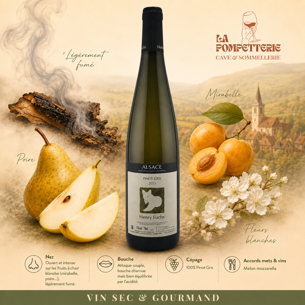 [6020] Alsace "Pinot Gris" Henry Fuchs 2023