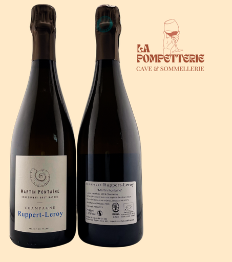 [113] Champagne "Martin Fontaine, Blanc de Blancs" Ruppert-Leroy 2020