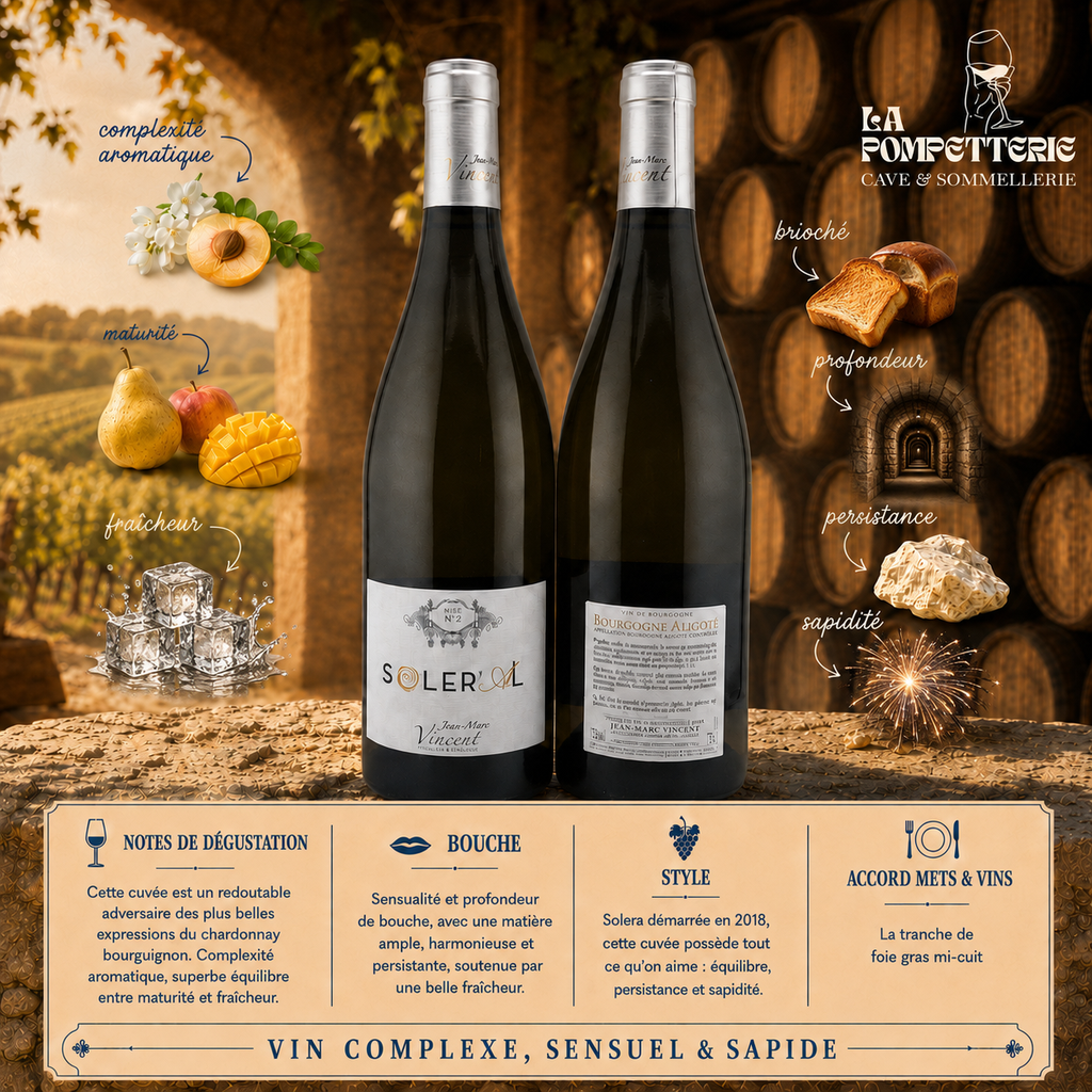 Bourgogne Aligoté "Soler'Ai I" J.M.Vincent